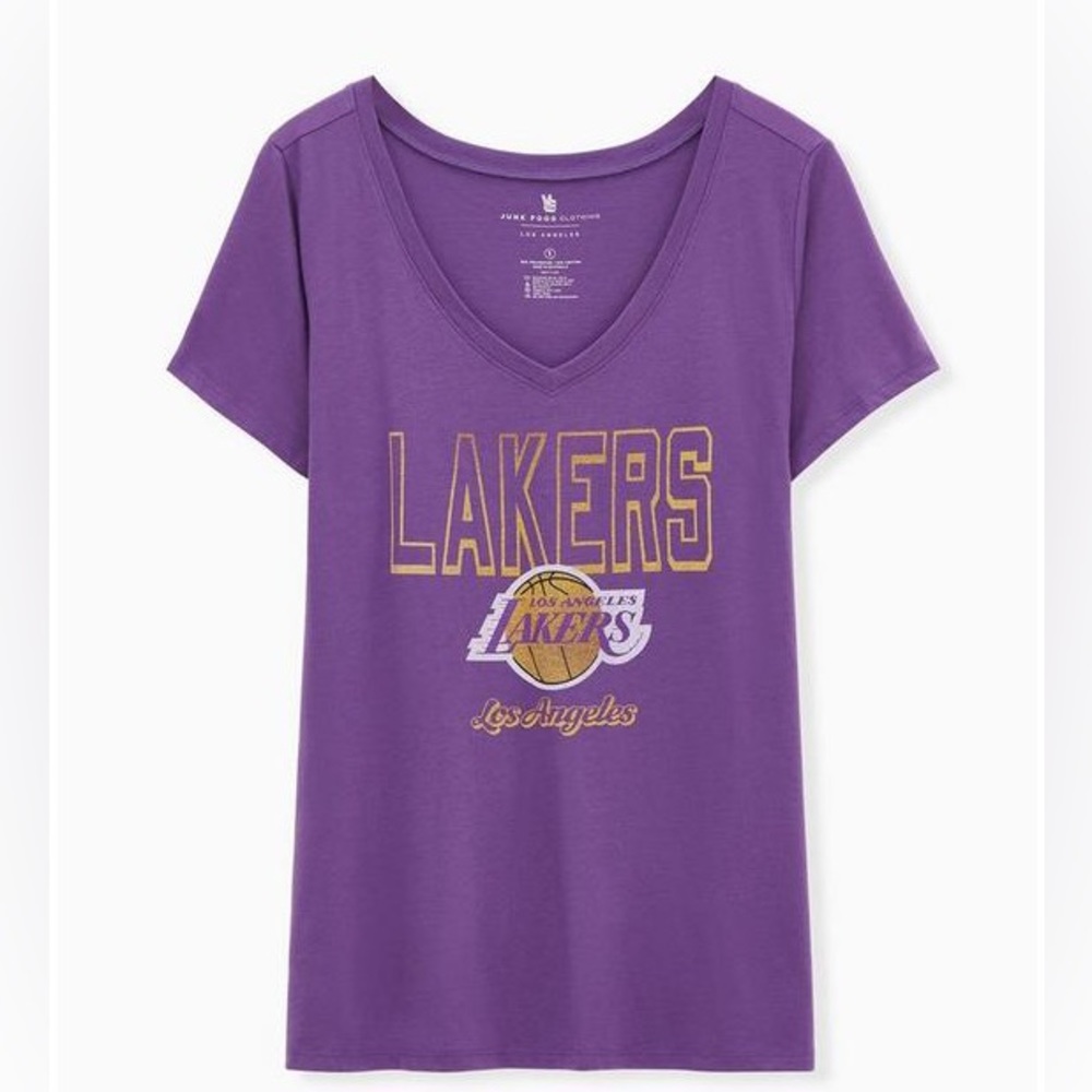 NBA LA Lakers V-Neck Tee